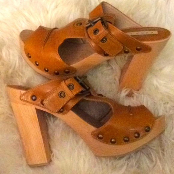 NEW ✨ PURA LOPEZ 👠 sandal mule Nude - Picture 1 of 7